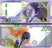 *100 Soles Peru 2019 P199 UNC - Kliknutím na obrázok zatvorte -